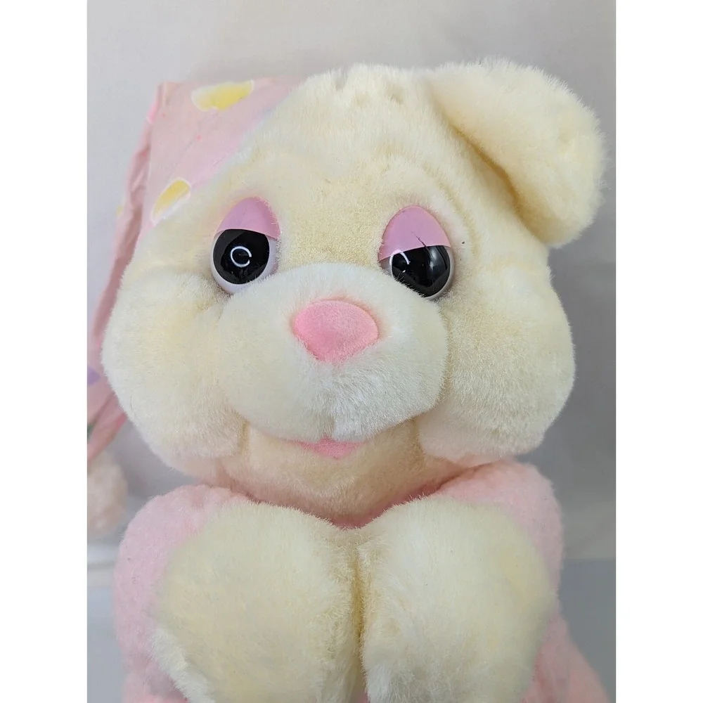 Prayer Bear Plush Cream Pink Sherpa 12 Inch Heart Cap‎ Tb Trading Co Stuffed